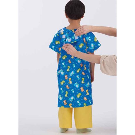 S9578 Children's, Girls' and Boys' Recovery Gowns and Pants