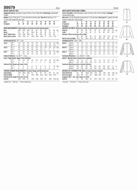 S9579 Misses' Adaptive Tops - Image 6