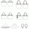 S9580 Bags, Hat and Necklace