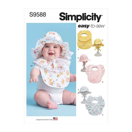 S9588 Babies' Hats and Bibs