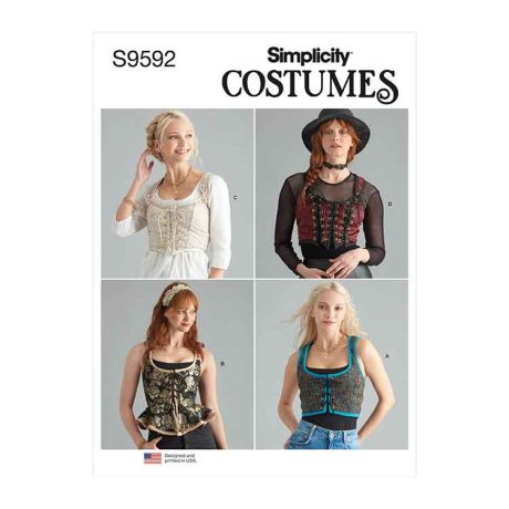 S9592 Misses' Corsets