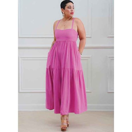 S9597 Misses' Dress and Jumpsuit by Mimi G