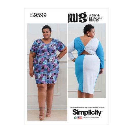 S9599 Women's Knit Dresses by Mimi G