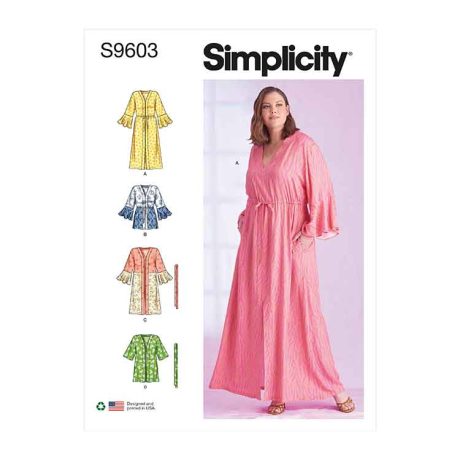 S9603 Women's Caftans and Wraps