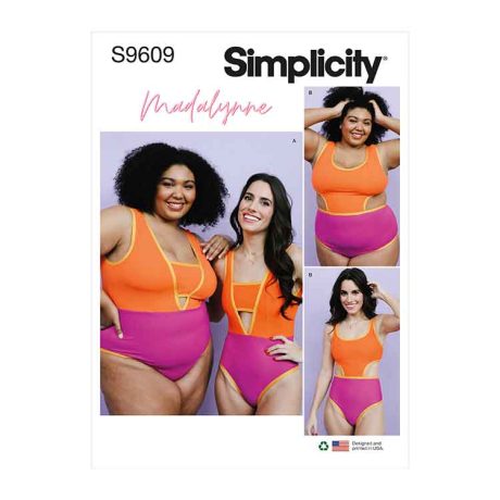 S9609 Misses' and Women's Swimsuits by Maddie Flanigan