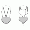 S9609 Misses' and Women's Swimsuits by Maddie Flanigan