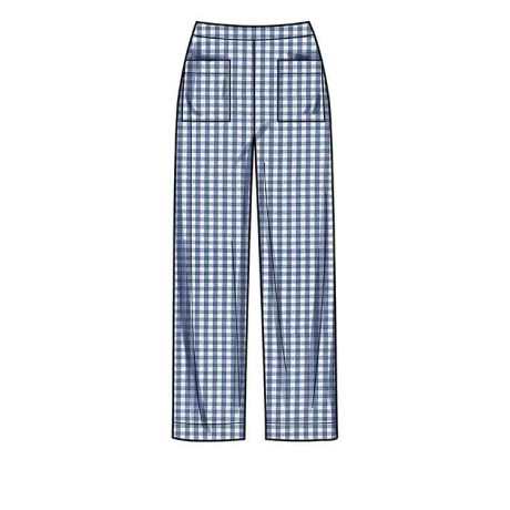 S9610 Misses' Set of Tops, Cropped Pants and Shorts