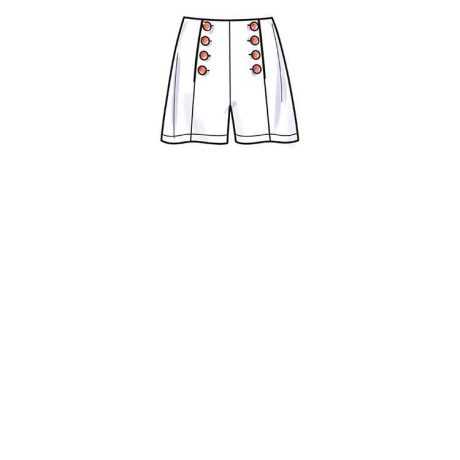 S9612 Misses' Tops, Pants and Shorts