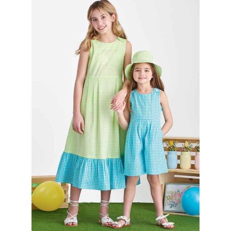 S9617 Children's and Girls' Jumpsuit, Romper and Dress