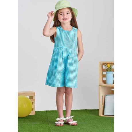 S9617 Children's and Girls' Jumpsuit, Romper and Dress