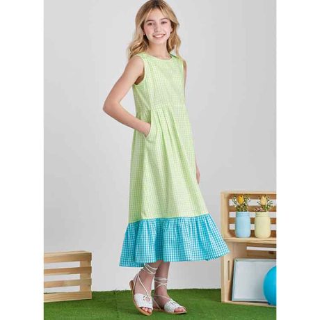 S9617 Children's and Girls' Jumpsuit, Romper and Dress