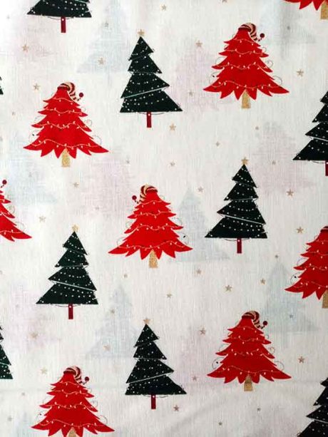 Rose & Hubble 54" 100% Cotton, "Fairy Lights, Christmas Nights" - Image 2