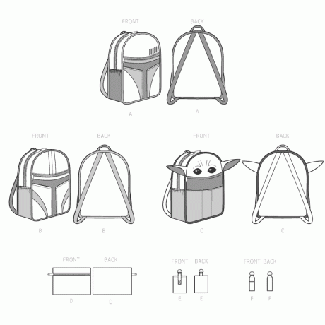 S9619 Disney Star Wars Backpacks and Accessories