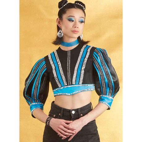 S9627 Misses' Costume Tops by Andrea Schewe Designs