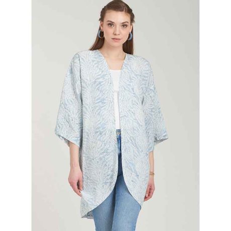 S9633 Misses' Crochet and Sew Top, Jacket and Bag