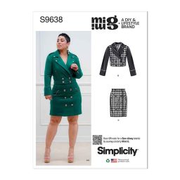 S9638 Misses' Jackets and Skirt by Mimi G