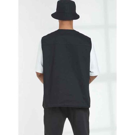 S9651 Men's Knit Top, Vest and Hat