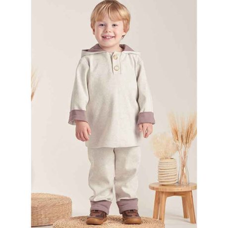 S9652 Toddlers' Tops and Pants