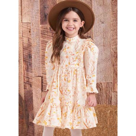 S9653 Children's and Misses' Dress by Elaine Heigl Designs