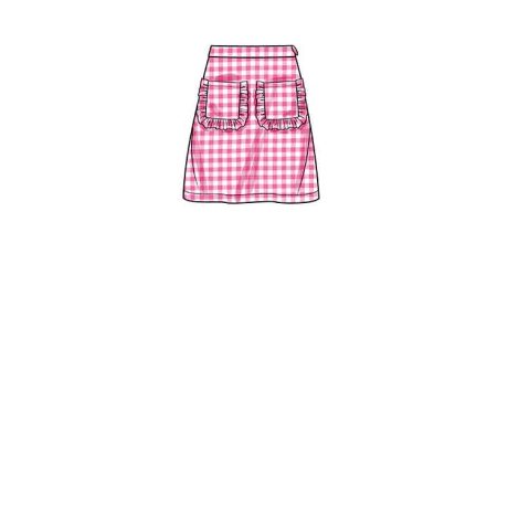 S9654 Children's and Girls' Jacket, Pants and Skirt