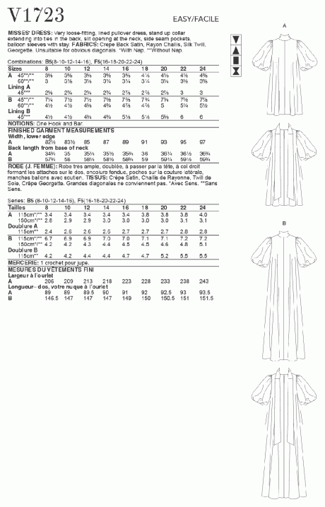 V1723 Misses' Special Occasion Dress