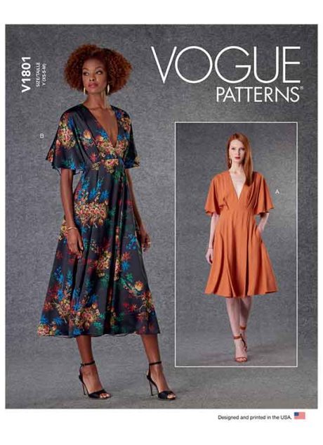 V1801 Misses' Dresses