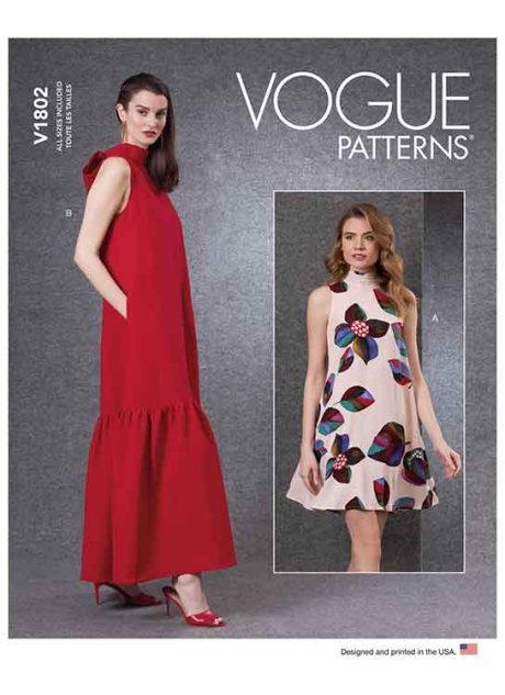 V1802 Misses' Dresses