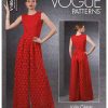 V1806 Misses' & Misses' Petite Jumpsuit