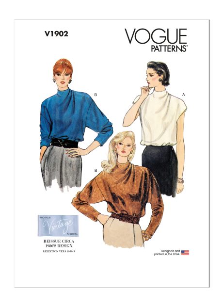 V1902 Misses' Blouse