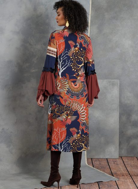 V1904A Misses' Dress and Tunic by Sandra Betzina