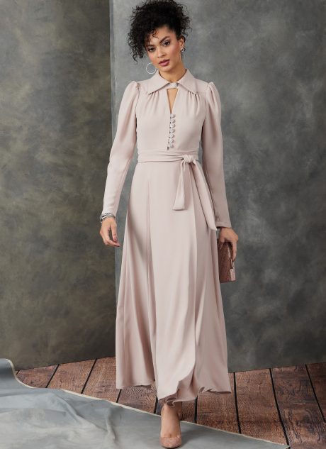 V1908A Misses' Dress