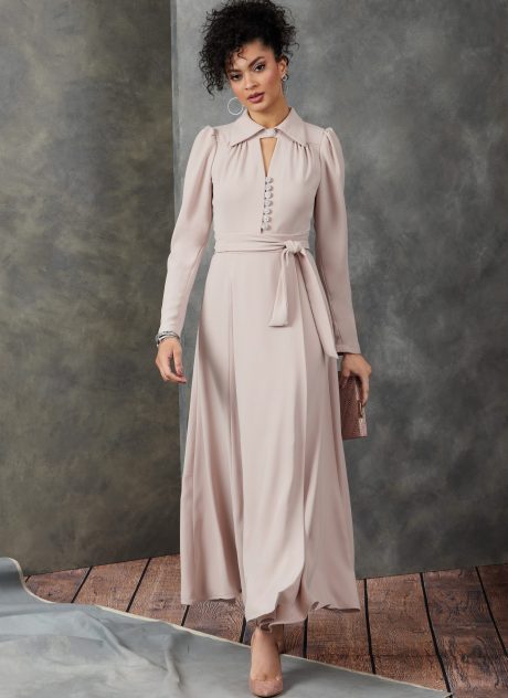 V1908A Misses' Dress