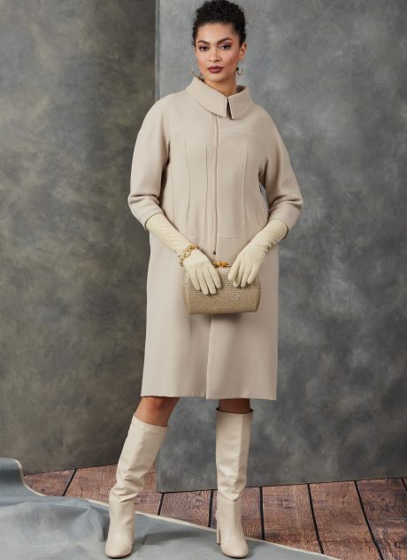 V1911 Misses' Coat by Guy Laroche