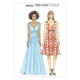 V9053 Misses' Dress