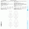 V9268 Misses' Knit, V-Neck, Draped Dresses