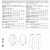 V9274 Misses' Asymmetrical Lined Jacket, and Pull-On Pants