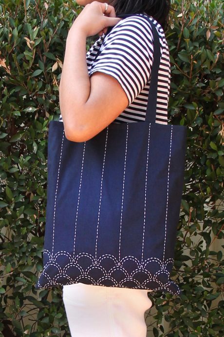 Sashiko Tote Bag Kit - Image 2