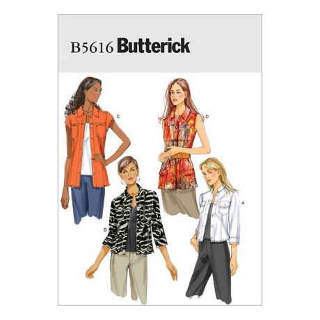 B5616 Misses' Jacket