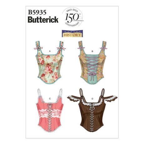 B5935 Misses' Corset