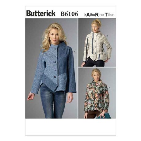 B6106 Misses' Jacket
