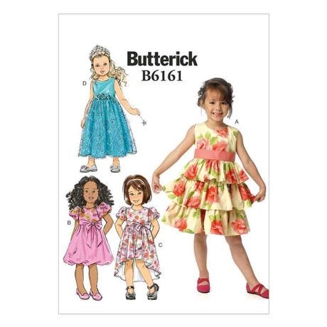 B6161 Children's/Girls' Dress