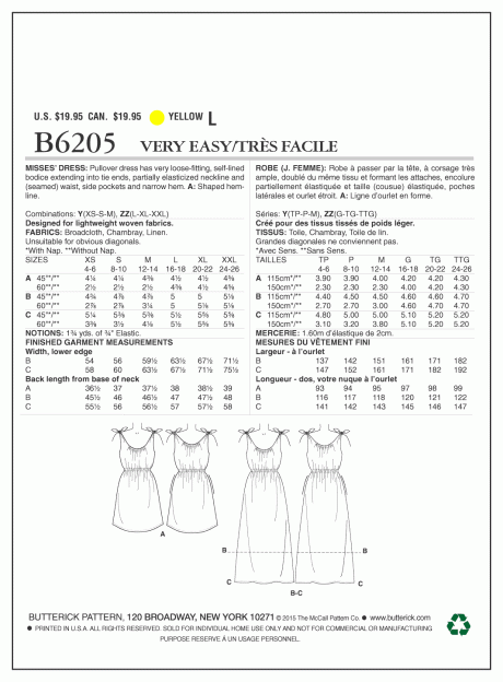 B6205 Misses' Dress - Image 2