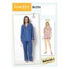B6296 Misses' Top, Shorts and Pants