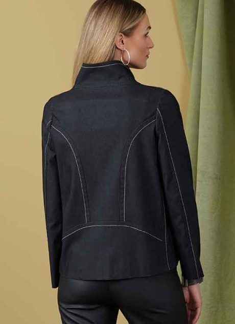 V1925 Misses' Jacket in Two Lengths by Marcy Tilton