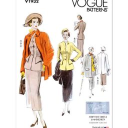 V1932 Misses' Vintage Suit and Coat