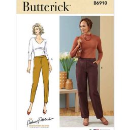 B6910 Misses' Contour Band Pants by Palmer/Pletsch