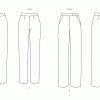 B6910 Misses' Contour Band Pants by Palmer/Pletsch