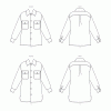 B6916 Children's, Teens' and Adults' Jacket