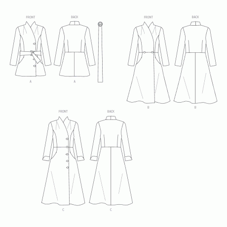 B6918 Women's Coat