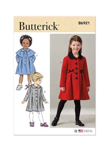 B6921 Children's Coat